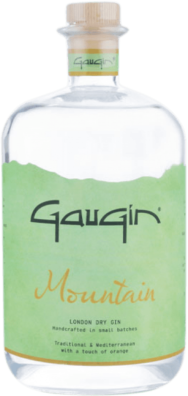 126,95 € Envio grátis | Gin GauGin Mountain Bélgica Garrafa Magnum 1,5 L