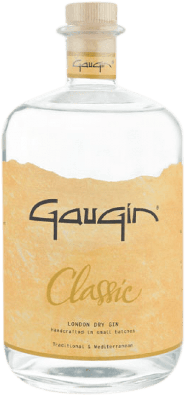 126,95 € Envio grátis | Gin GauGin Classic Bélgica Garrafa Magnum 1,5 L