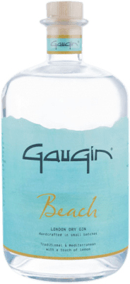 126,95 € Envio grátis | Gin GauGin Beach Bélgica Garrafa Magnum 1,5 L