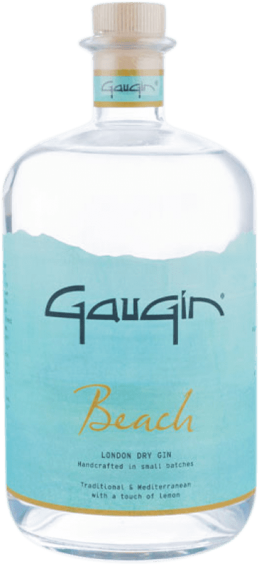 84,95 € Free Shipping | Genever Gin GauGin Beach Belgium Magnum Bottle 1,5 L