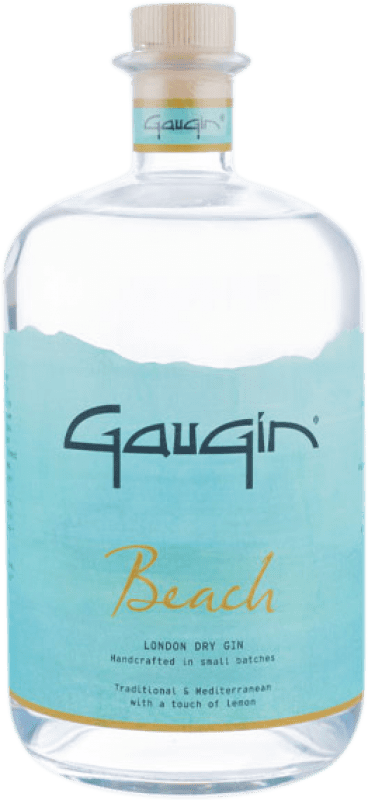 119,95 € Spedizione Gratuita | Gin GauGin Beach Belgio Bottiglia Magnum 1,5 L