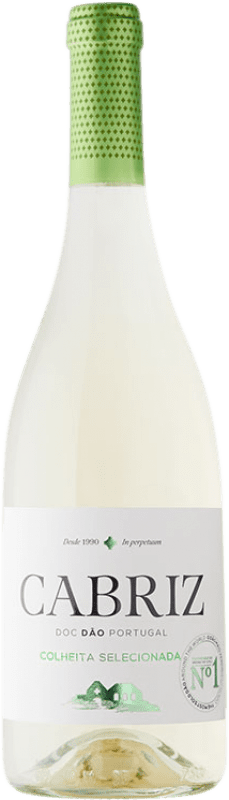 6,95 € Envio grátis | Vinho branco Cabriz Colheita Selecionada Branco I.G. Dão Dão Portugal Malvasía, Cercial, Encruzado, Bical Garrafa 75 cl