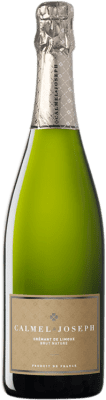 18,95 € 免费送货 | 白起泡酒 Calmel & Joseph Brut Nature A.O.C. Crémant de Limoux Occitania 法国 Pinot Black, Chardonnay, Chenin White 瓶子 75 cl