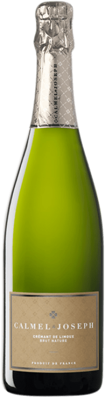 18,95 € Free Shipping | White sparkling Calmel & Joseph Brut Nature A.O.C. Crémant de Limoux Occitania France Pinot Black, Chardonnay, Chenin White Bottle 75 cl