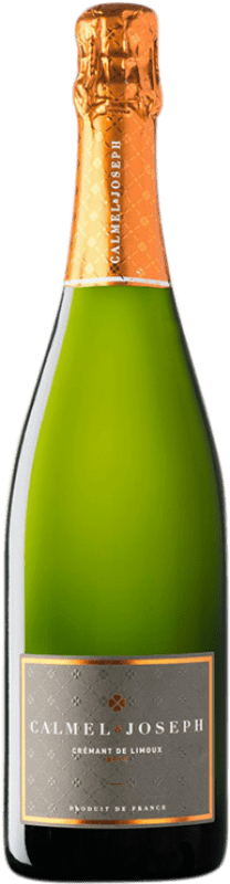 12,95 € Free Shipping | White Sparkling Wine Calmel & Joseph Brut A.O.C. Crémant de Limoux Languedoc-Roussillon France Pinot Noir, Chardonnay, Chenin 75 cl