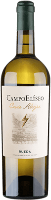 13,95 € Envío gratis | Vino blanco Campo Elíseo Cuvée Alegre Crianza D.O. Rueda Castilla y León España Verdejo Botella 75 cl