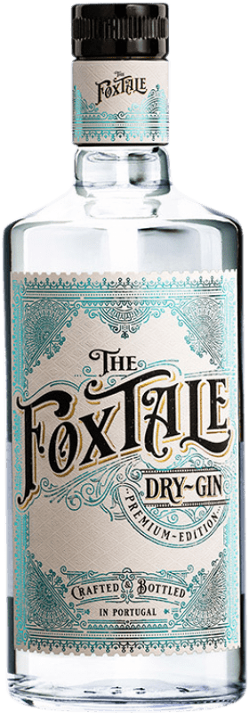 18,95 € 免费送货 | 金酒 Casa Redondo The Foxtale Dry Gin I.G. Portugal 葡萄牙 瓶子 70 cl