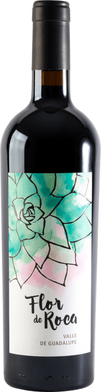 27,95 € 免费送货 | 红酒 Casta de Vinos Flor de Roca Valle de Guadalupe 加州 墨西哥 Cabernet 瓶子 75 cl