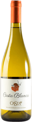 34,95 € Envío gratis | Vino blanco Casta de Vinos Casta Blanca Valle de San Vicente California México Chardonnay Botella 75 cl