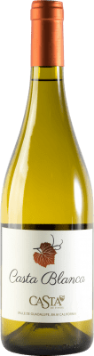 27,95 € Envio grátis | Vinho branco Casta de Vinos Casta Blanca Valle de San Vicente California México Chardonnay Garrafa 75 cl