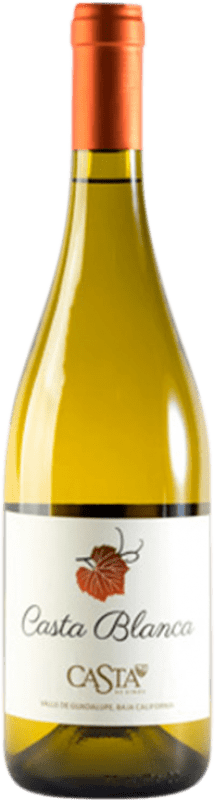 34,95 € Envoi gratuit | Vin blanc Casta de Vinos Casta Blanca Valle de San Vicente Californie Mexique Chardonnay Bouteille 75 cl
