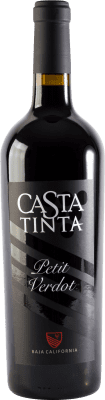42,95 € 免费送货 | 红酒 Casta de Vinos Casta Tinta Valle de Guadalupe 加州 墨西哥 Petit Verdot 瓶子 75 cl