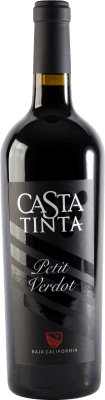 44,95 € Envío gratis | Vino tinto Casta de Vinos Casta Tinta Valle de Guadalupe California México Petit Verdot Botella 75 cl