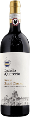 32,95 € 免费送货 | 红酒 Castello di Querceto 预订 D.O.C.G. Chianti Classico 托斯卡纳 意大利 Sangiovese, Colorino, Canaiolo, Ciliegiolo, Mammolo 瓶子 75 cl