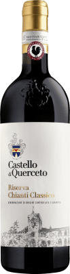 23,95 € Kostenloser Versand | Rotwein Castello di Querceto Klassisch Reserve — Gereift D.O.C.G. Chianti Toskana Italien Sangiovese, Colorino, Canaiolo, Ciliegiolo, Mammolo 75 cl
