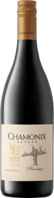 45,95 € Kostenloser Versand | Rotwein Chamonix Greywacke I.G. Franschhoek Stellenbosch Südafrika Pinotage Flasche 75 cl