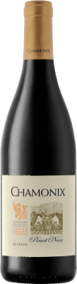 67,95 € Spedizione Gratuita | Vino rosso Chamonix Riserva I.G. Franschhoek Stellenbosch Sud Africa Pinot Nero Bottiglia 75 cl