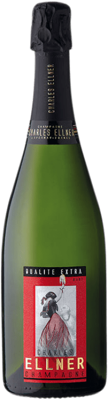 53,95 € Envío gratis | Espumoso blanco Ellner Qualité Extra A.O.C. Champagne Champagne Francia Pinot Negro, Chardonnay, Pinot Meunier Botella 75 cl