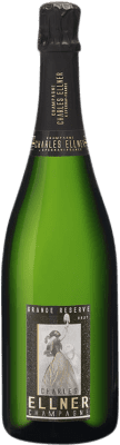 55,95 € Envio grátis | Espumante branco Ellner Grande Reserva A.O.C. Champagne Champagne França Pinot Preto, Chardonnay Garrafa 75 cl