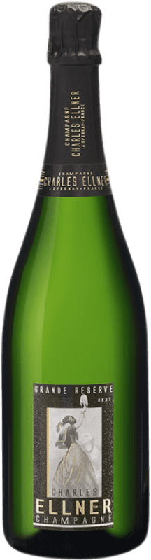 55,95 € Бесплатная доставка | Белое игристое Ellner Гранд Резерв A.O.C. Champagne шампанское Франция Pinot Black, Chardonnay бутылка 75 cl