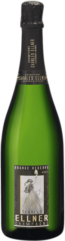 39,95 € 送料無料 | 白のスパークリングワイン Ellner グラン・レセルバ A.O.C. Champagne シャンパン フランス Pinot Noir — ピノ・ノワール, Chardonnay — シャルドネ 75 cl