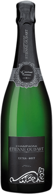 49,95 € Envío gratis | Espumoso blanco Étienne Oudart Extra Brut A.O.C. Champagne Champagne Francia Pinot Negro, Chardonnay, Pinot Meunier Botella 75 cl