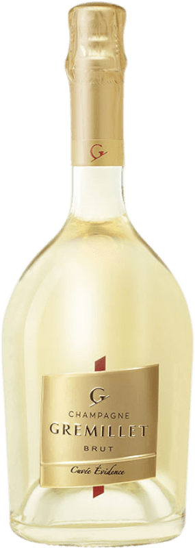 69,95 € Free Shipping | White sparkling Gremillet Cuvée Evidence A.O.C. Champagne Champagne France Chardonnay Bottle 75 cl