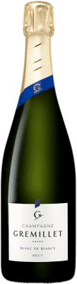 35,95 € Бесплатная доставка | Белое игристое Gremillet Blanc de Blancs A.O.C. Champagne шампанское Франция Chardonnay бутылка 75 cl