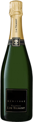 411,95 € Spedizione Gratuita | Spumante Bianco J. de Telmont Héritage — Eredità Lascito Tradizionale, Collection — Collezione 1985 A.O.C. Champagne champagne Francia Pinot Meunier 75 cl