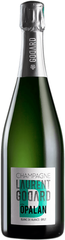 42,95 € Бесплатная доставка | Белое игристое Laurent Godard Ôpalan Blanc de Blancs A.O.C. Champagne шампанское Франция Chardonnay бутылка 75 cl