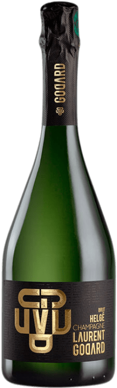 43,95 € Бесплатная доставка | Белое игристое Laurent Godard Helgé A.O.C. Champagne шампанское Франция Pinot Black, Chardonnay, Pinot Meunier бутылка 75 cl