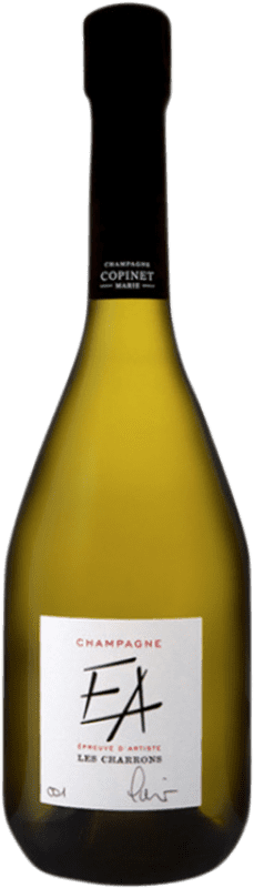 58,95 € 送料無料 | 白スパークリングワイン Marie Copinet EA Cuvée Les Charrons A.O.C. Champagne シャンパン フランス Chardonnay ボトル 75 cl