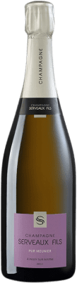 44,95 € Spedizione Gratuita | Spumante bianco Serveaux Brut A.O.C. Champagne champagne Francia Pinot Meunier Bottiglia 75 cl
