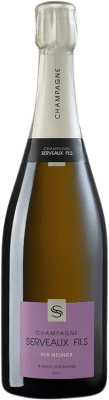 51,95 € Spedizione Gratuita | Spumante bianco Serveaux Brut A.O.C. Champagne champagne Francia Pinot Meunier Bottiglia 75 cl