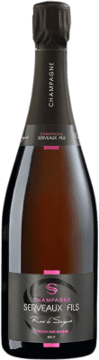 49,95 € 送料無料 | ロゼのスパークリングワイン Serveaux Extra Brut — エクストラ・ブリュット Rosé de Saignée — ロゼ・ド・セニエ A.O.C. Champagne シャンパン フランス Pinot Meunier — ピノ・ムニエ 75 cl