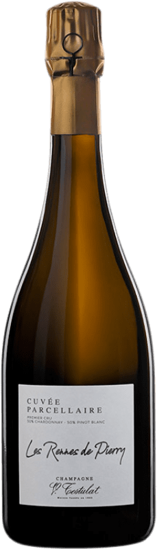 65,95 € Envío gratis | Espumoso blanco Vincent Testulat Cuvée Parcellaire Premier Cru Les Rennes de Pierry A.O.C. Champagne Champagne Francia Chardonnay, Pinot Blanco Botella 75 cl