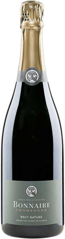 49,95 € Kostenloser Versand | Weißer Sekt Bonnaire Grand Cru Blanc de Blancs Brut Natur A.O.C. Champagne Champagner Frankreich Chardonnay Flasche 75 cl