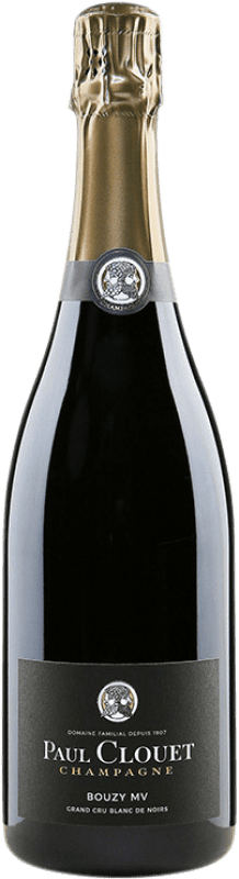 45,95 € Бесплатная доставка | Белое игристое вино Paul Clouet Bouzy MV Grand Cru, Blanc de Noirs A.O.C. Champagne шампанское Франция Pinot Noir — Пино Нуар 75 cl
