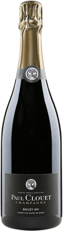 56,95 € 免费送货 | 白起泡酒 Paul Clouet Bouzy MV Grand Cru Blanc de Noirs A.O.C. Champagne 香槟酒 法国 Pinot Black 瓶子 75 cl