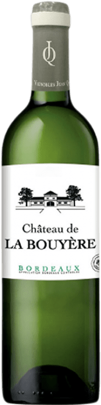 7,95 € Envío gratis | Vino blanco Château de la Bouyère Blanc A.O.C. Bordeaux Burdeos Francia Sauvignon Blanca, Sémillon Botella 75 cl