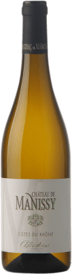 10,95 € 免费送货 | 白酒 Château de Manissy Oracle Blanc A.O.C. Côtes du Rhône 罗纳 法国 Grenache White, Clairette Blanche 瓶子 75 cl