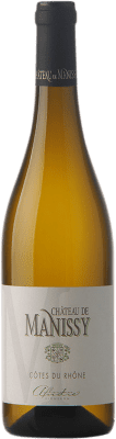 10,95 € Free Shipping | White Wine Château de Manissy Oracle A.O.C. Côtes du Rhône Rhône France Garnacha — Grenache, Clairette Eco — Organic 75 cl