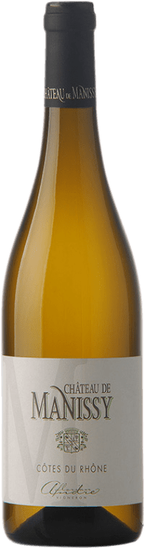 10,95 € Spedizione Gratuita | Vino bianco Château de Manissy Oracle Blanc A.O.C. Côtes du Rhône Rhône Francia Grenache Bianca, Clairette Blanche Bottiglia 75 cl