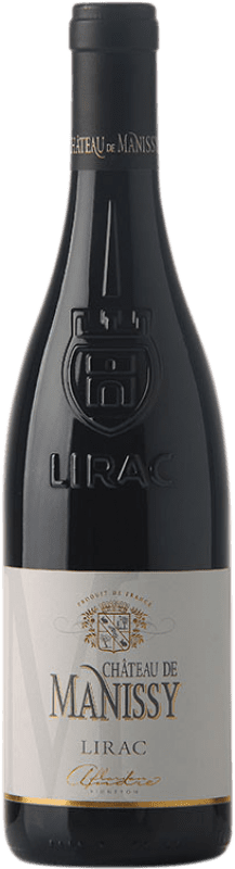 14,95 € Envio grátis | Vinho tinto Château de Manissy Trinité Rouge A.O.C. Lirac Languedoque-Rossilhão França Syrah, Grenache Garrafa 75 cl