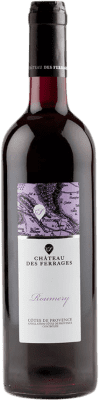 14,95 € 免费送货 | 红酒 Château des Ferrages Roumery Rouge A.O.C. Côtes de Provence 普罗旺斯 法国 Syrah, Grenache, Cinsault 瓶子 75 cl