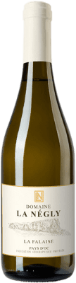 28,95 € Free Shipping | White wine Château La Négly La Falaise Blanc Aged I.G.P. Vin de Pays d'Oc Languedoc-Roussillon France Chardonnay, Sauvignon Grey, Marsanne, Petit Manseng Bottle 75 cl