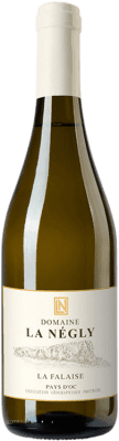 29,95 € Free Shipping | White wine Château La Négly La Falaise Blanc Aged I.G.P. Vin de Pays d'Oc Languedoc-Roussillon France Chardonnay, Sauvignon Grey, Marsanne, Petit Manseng Bottle 75 cl