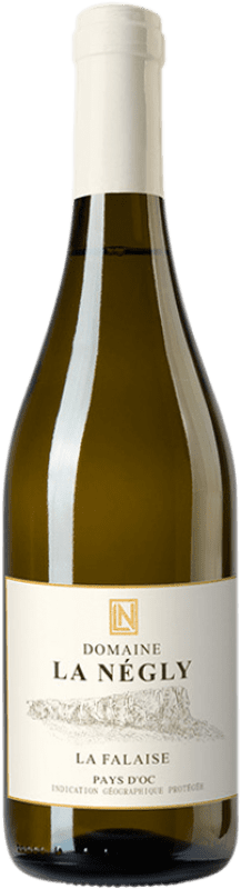 23,95 € Free Shipping | White Wine Château La Négly La Falaise Crianza — Aged I.G.P. Vin de Pays d'Oc Languedoc-Roussillon France Chardonnay, Sauvignon Gris, Marsanne, Petit Manseng 75 cl