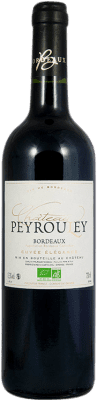 9,95 € Free Shipping | Red wine Château Peyrouley Cuvée Élégance A.O.C. Bordeaux Bordeaux France Merlot, Cabernet Sauvignon Organic Bottle 75 cl