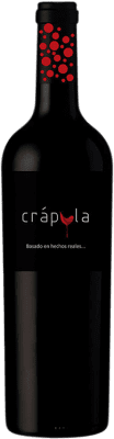 15,95 € Kostenloser Versand | Rotwein Crápula Basado en Hechos Reales D.O. Jumilla Region von Murcia Spanien Syrah, Cabernet Sauvignon, Monastrell Flasche 75 cl